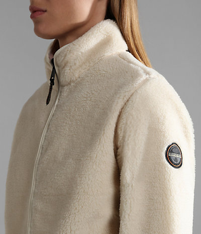 Fleece-Sweatshirt Nordik mit Reißverschluss-